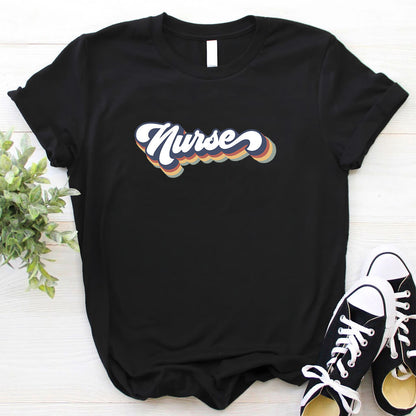 Retro Nurse Tee - Short Sleeve Shirt
