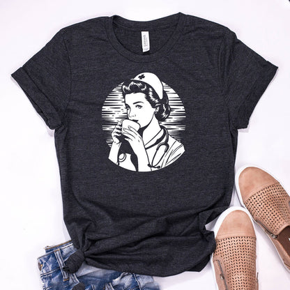 Nurse Loves Coffee T-Shirt