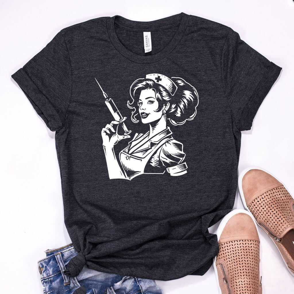 Nurse with Needle Tee