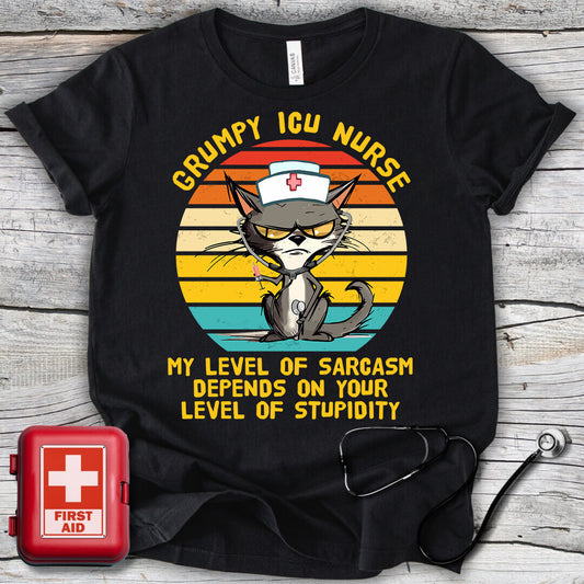 Grumpy ICU T-shirt