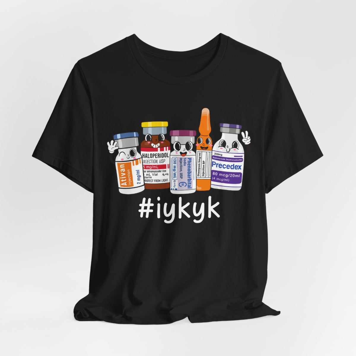 IYKYK Funny ICU Nurse T-shirt - Intensive Care Unit Tee