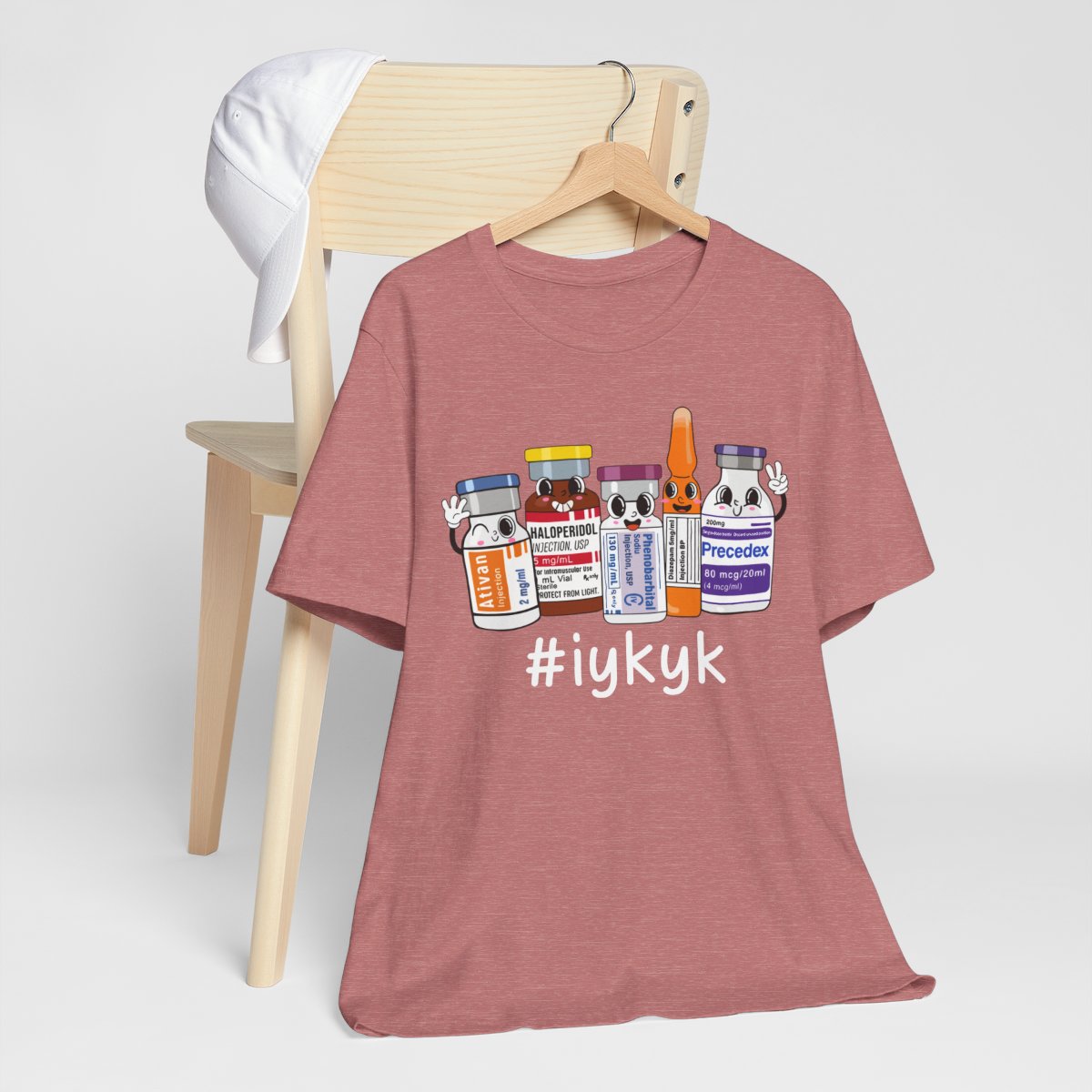IYKYK Funny ICU Nurse T-shirt - Intensive Care Unit Tee