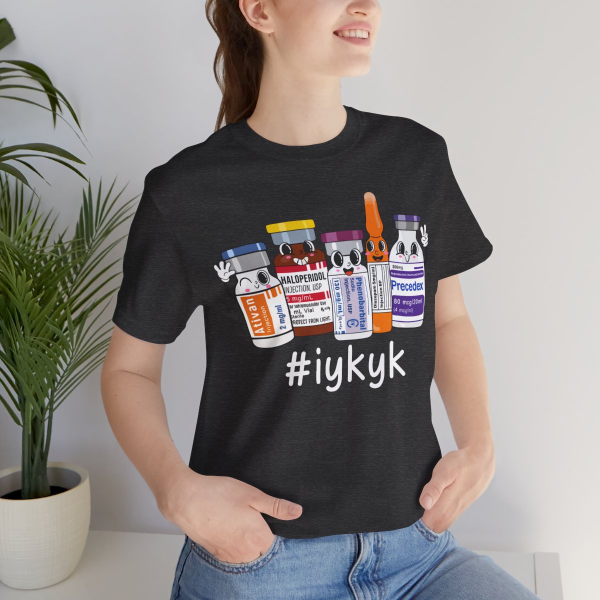 IYKYK Funny ICU Nurse T-shirt - Intensive Care Unit Tee