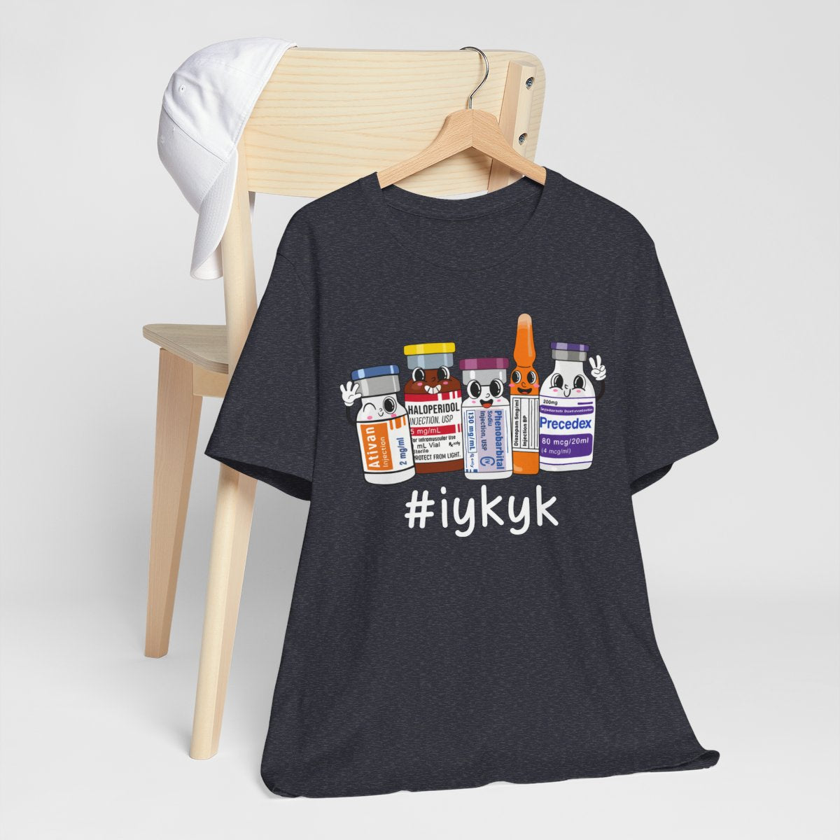 IYKYK Funny ICU Nurse T-shirt - Intensive Care Unit Tee