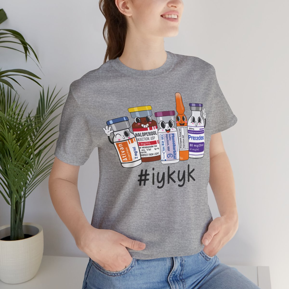 IYKYK Funny ICU Nurse T-shirt - Intensive Care Unit Tee