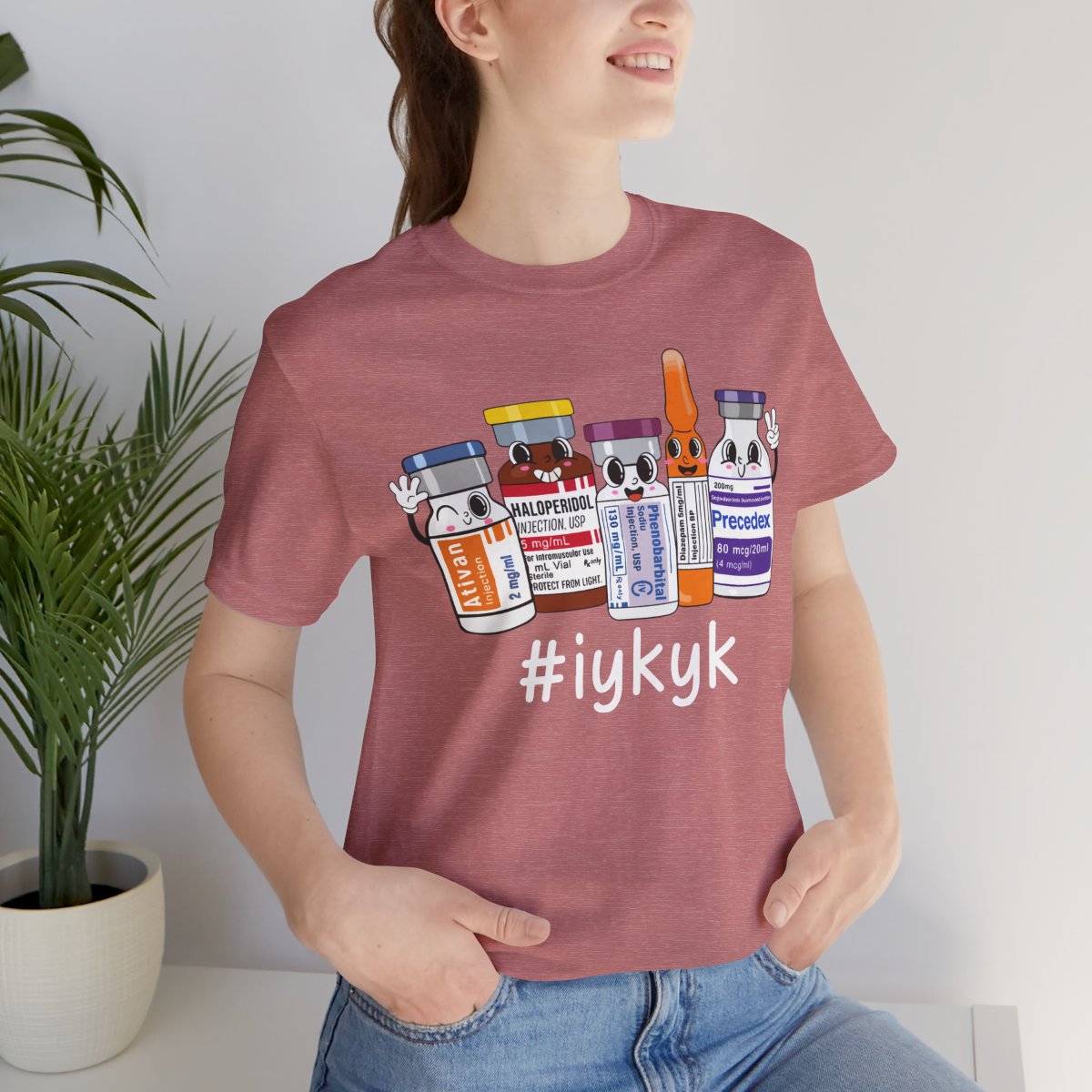 IYKYK Funny ICU Nurse T-shirt - Intensive Care Unit Tee