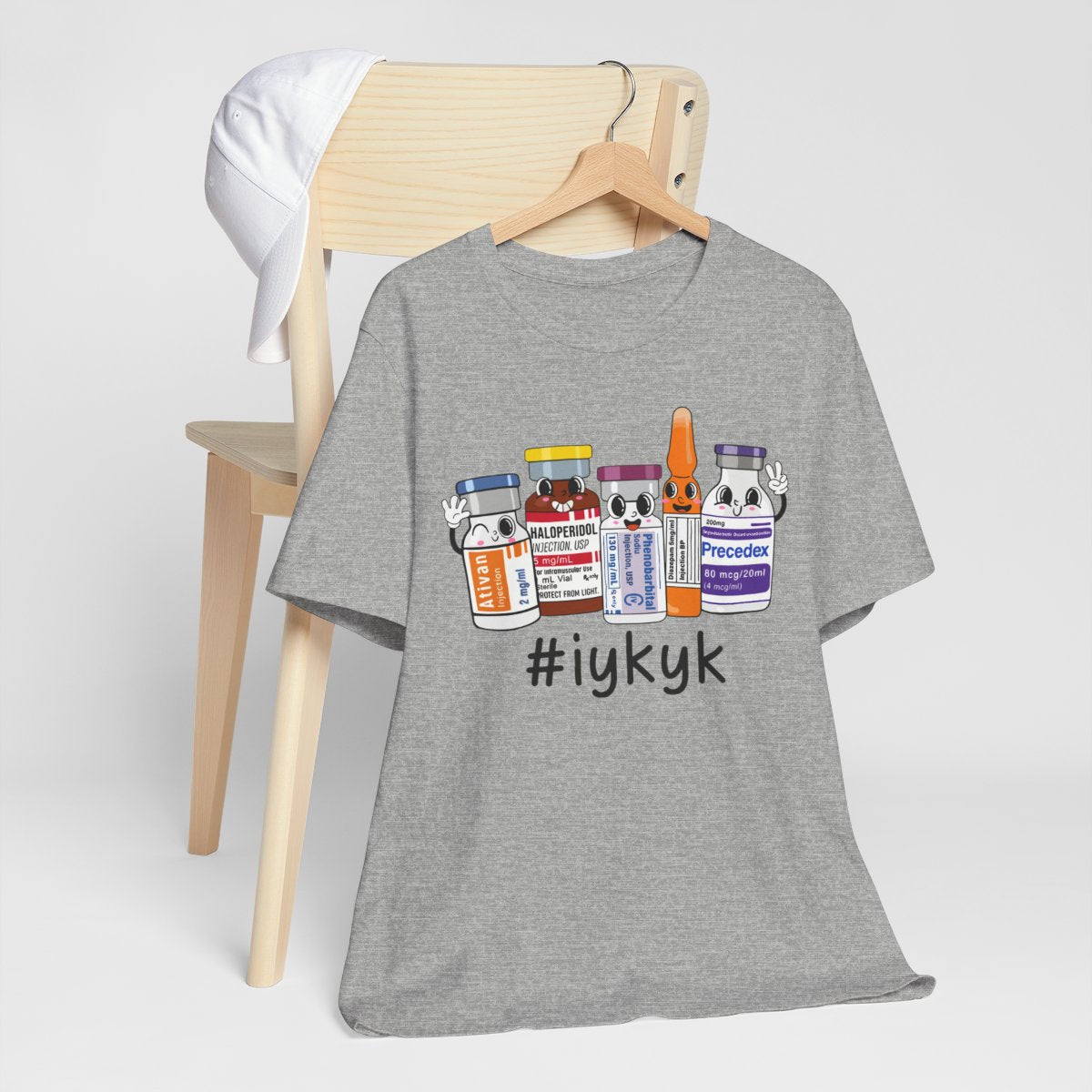 IYKYK Funny ICU Nurse T-shirt - Intensive Care Unit Tee