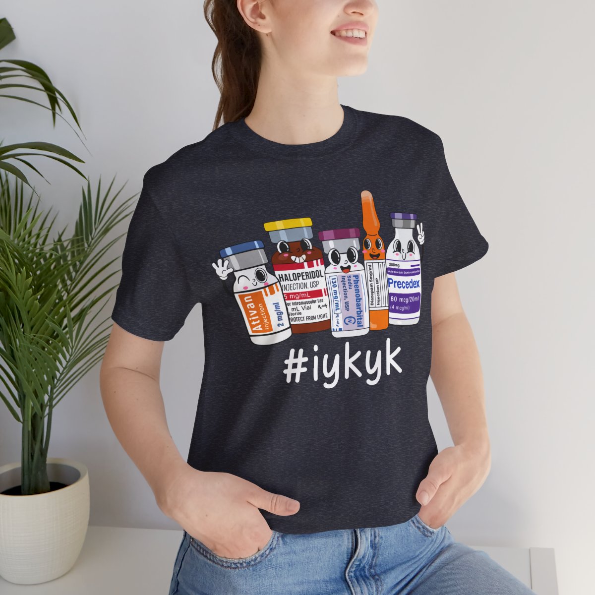 IYKYK Funny ICU Nurse T-shirt - Intensive Care Unit Tee