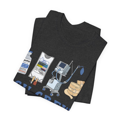 ICU Crew Nurse Tee - Intensive Care Unit T-shirt