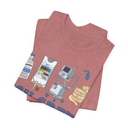 ICU Crew Nurse Tee - Intensive Care Unit T-shirt