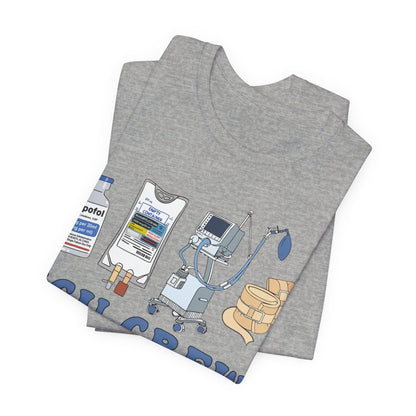 ICU Crew Nurse Tee - Intensive Care Unit T-shirt
