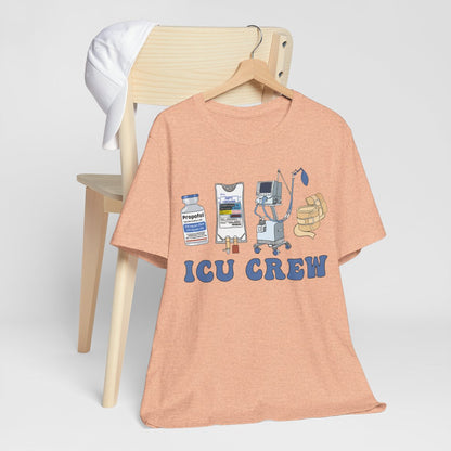 ICU Crew Nurse Tee - Intensive Care Unit T-shirt