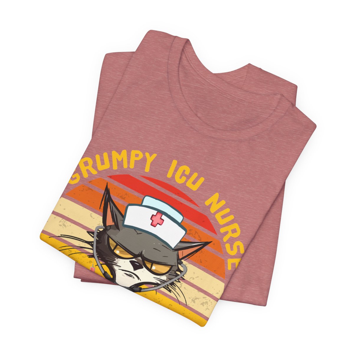 Grumpy ICU Nurse Funny Tee - My Level of Sarcasm Depends on your Level of Stupidity
