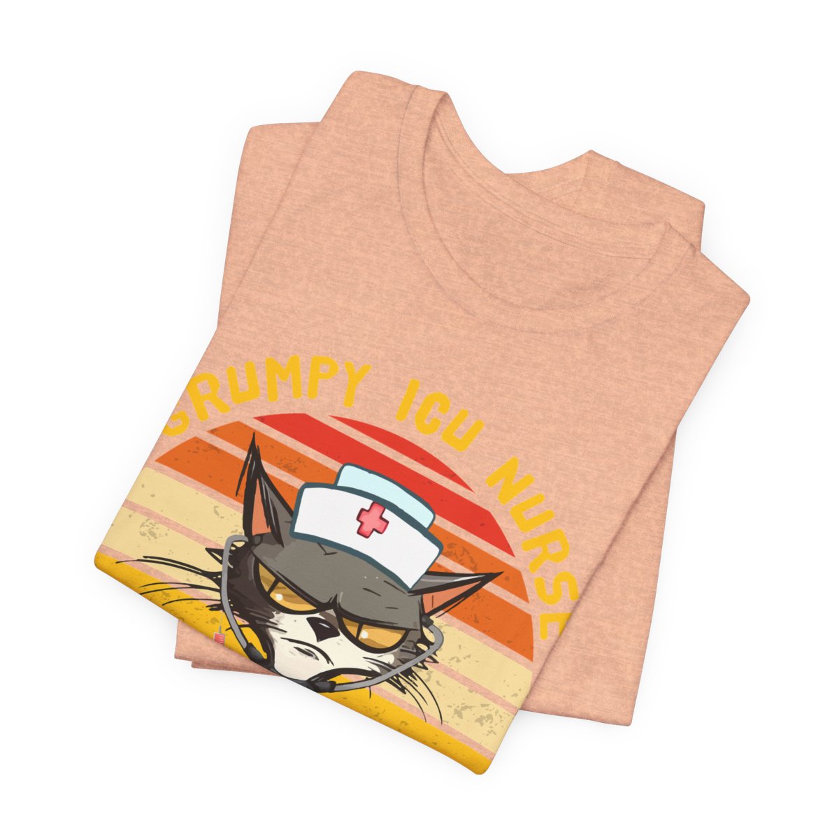 Grumpy ICU Nurse Funny Tee - My Level of Sarcasm Depends on your Level of Stupidity