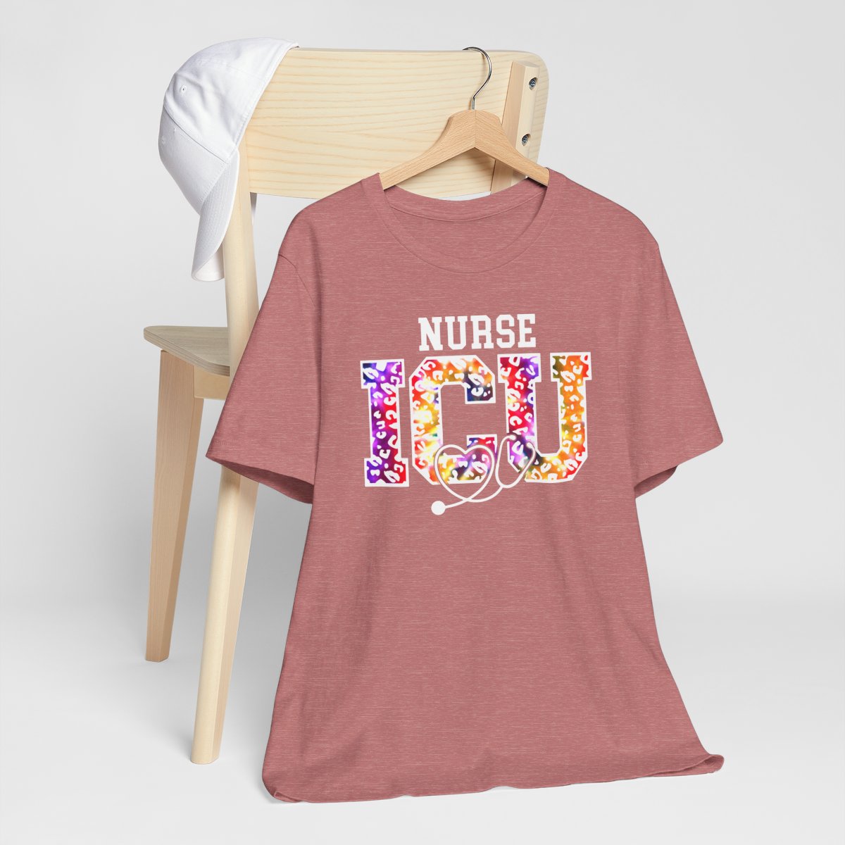 Tie Dye ICU Nurse Shirt - Intensive Care Unit Tee