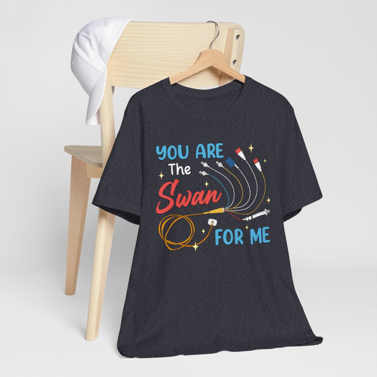 Funny Intensive Care Unit Nurse Tee - You are the Swan for me Shirt