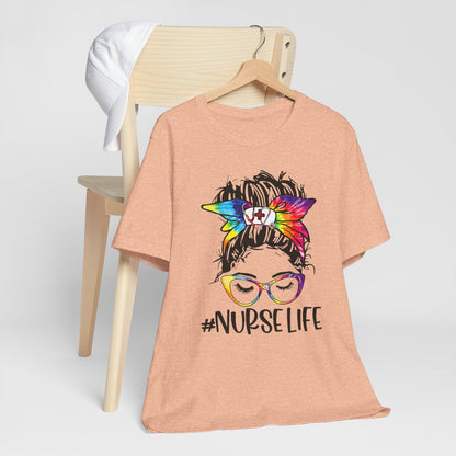 Nurse Life Shirt - Tie Dye Tee
