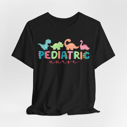 Cute Pediatric Nurse Dinosaurs T-shirt