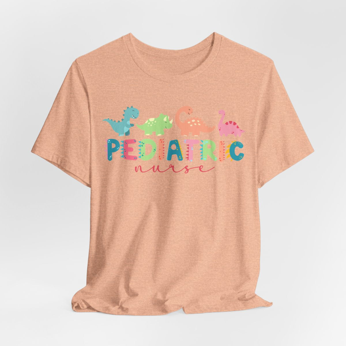 Cute Pediatric Nurse Dinosaurs T-shirt