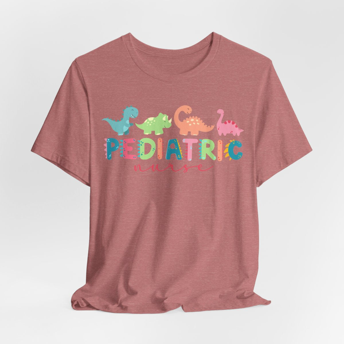 Cute Pediatric Nurse Dinosaurs T-shirt
