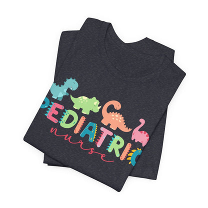 Cute Pediatric Nurse Dinosaurs T-shirt