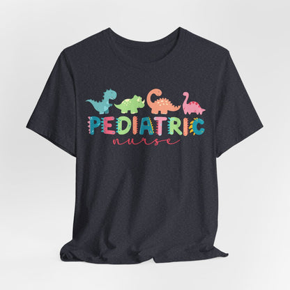 Cute Pediatric Nurse Dinosaurs T-shirt