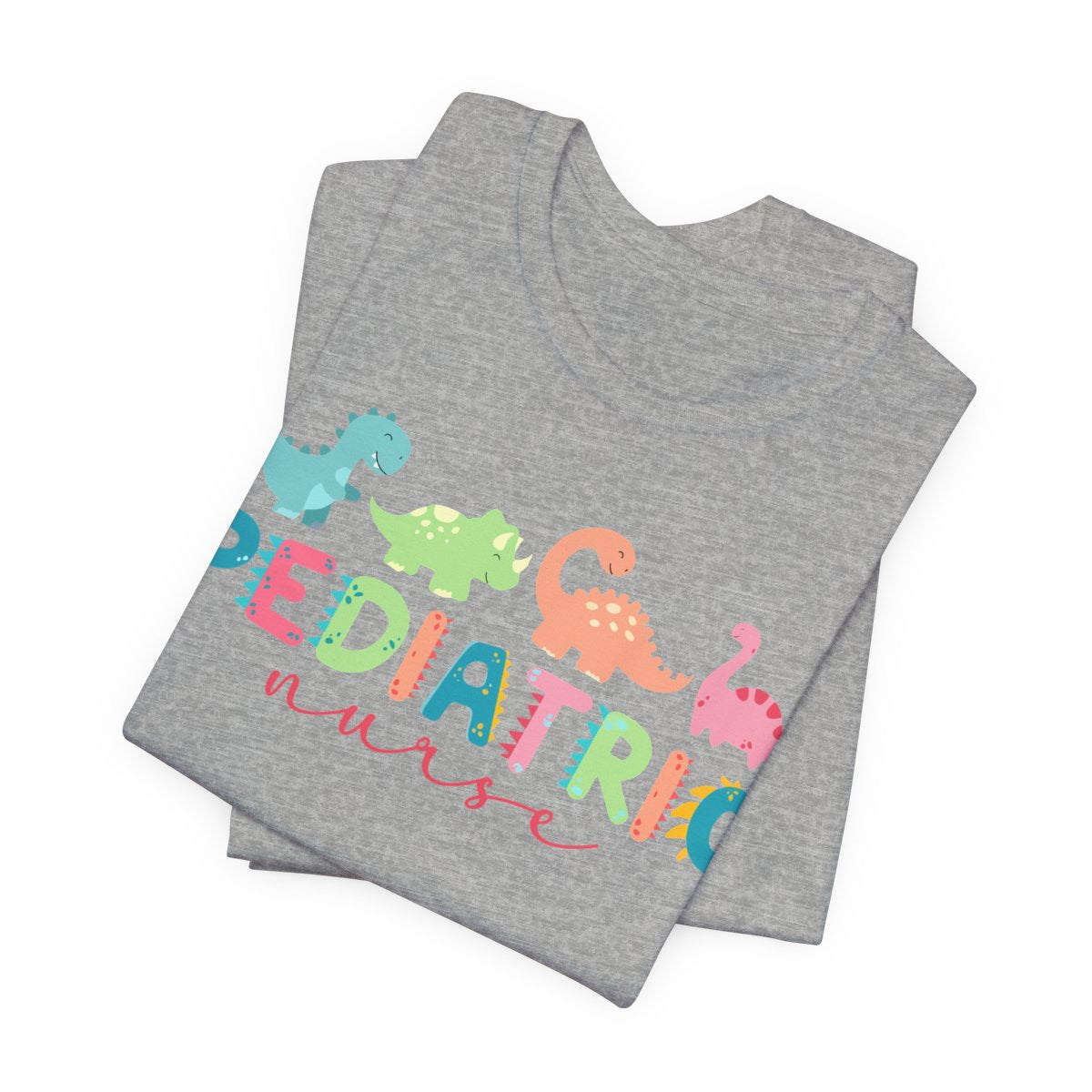 Cute Pediatric Nurse Dinosaurs T-shirt