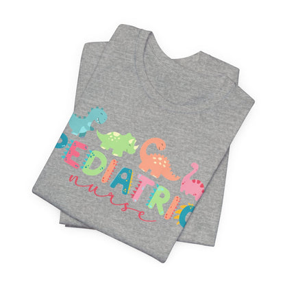 Cute Pediatric Nurse Dinosaurs T-shirt