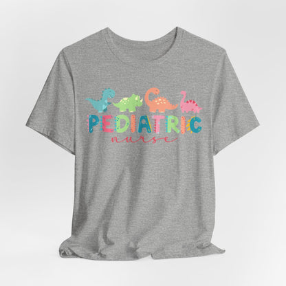 Cute Pediatric Nurse Dinosaurs T-shirt