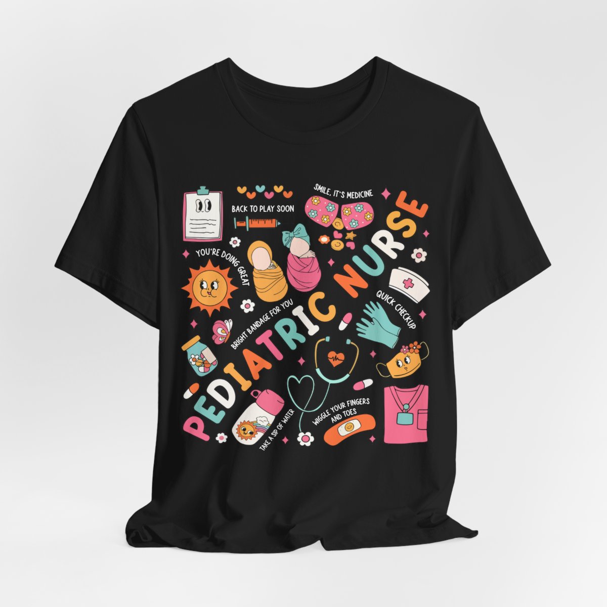 Cute Pediatric Nurse Objects Tee
