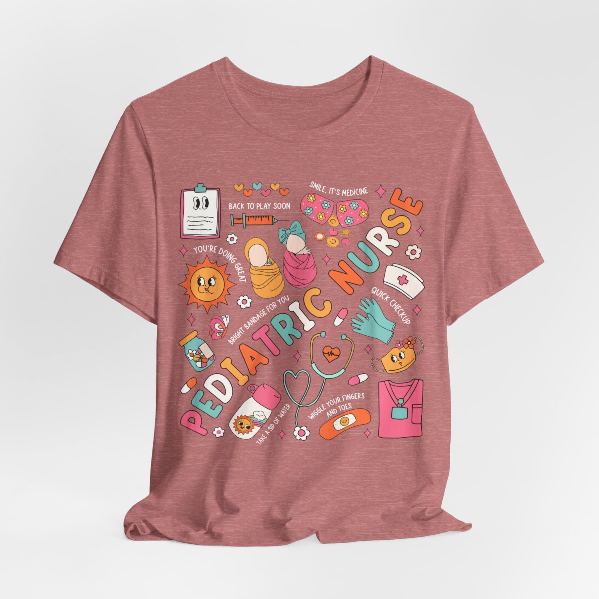 Cute Pediatric Nurse Objects Tee