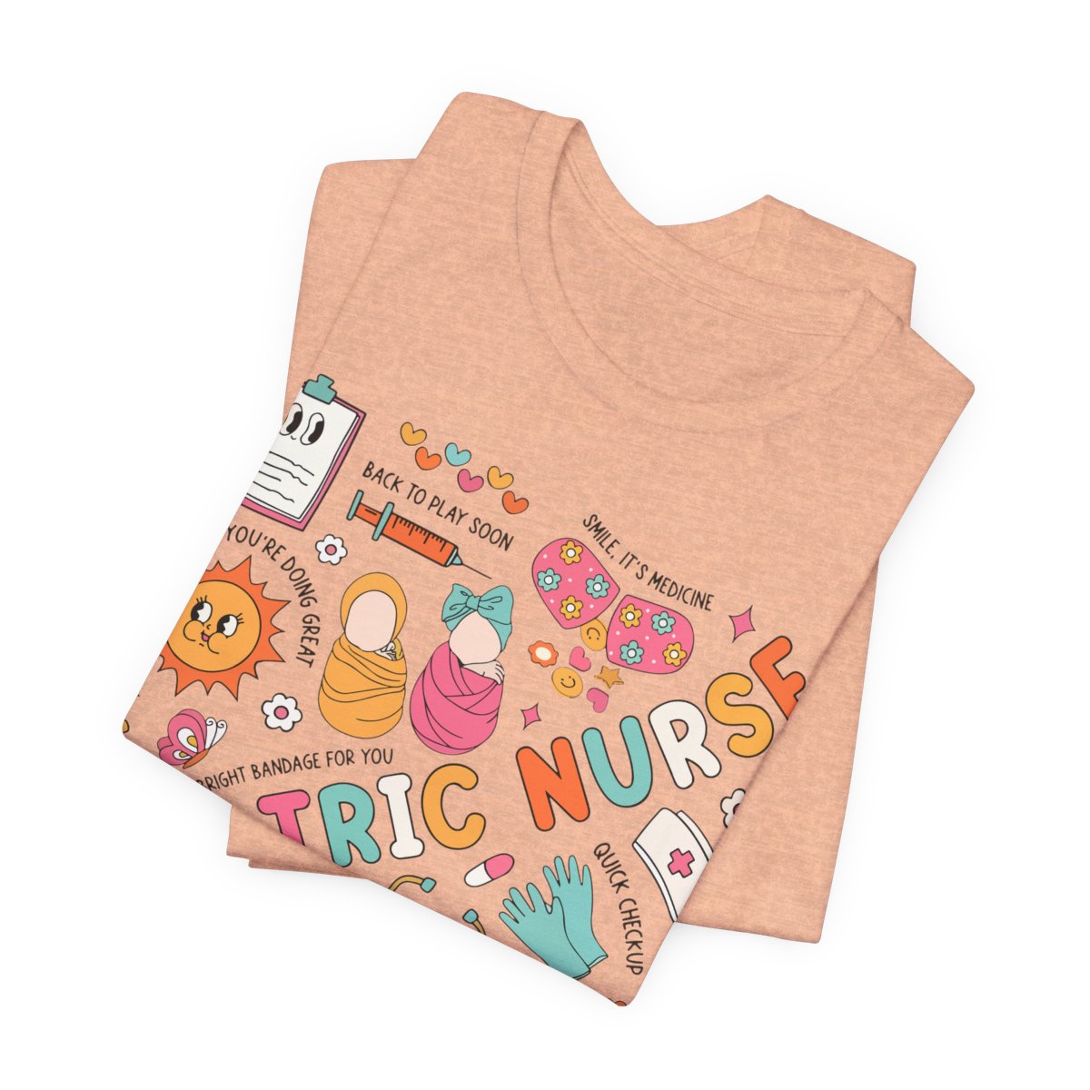 Cute Pediatric Nurse Objects Tee