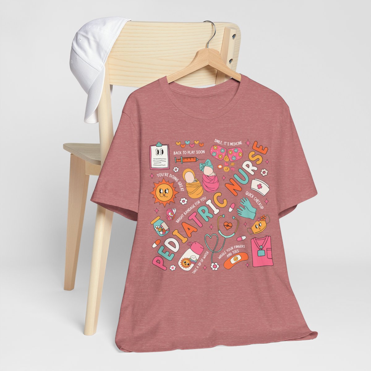 Cute Pediatric Nurse Objects Tee