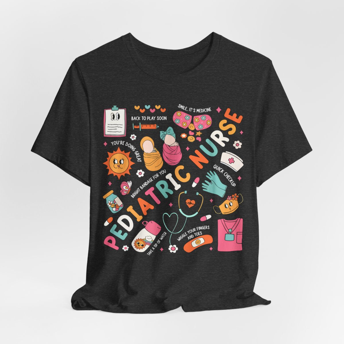 Cute Pediatric Nurse Objects Tee