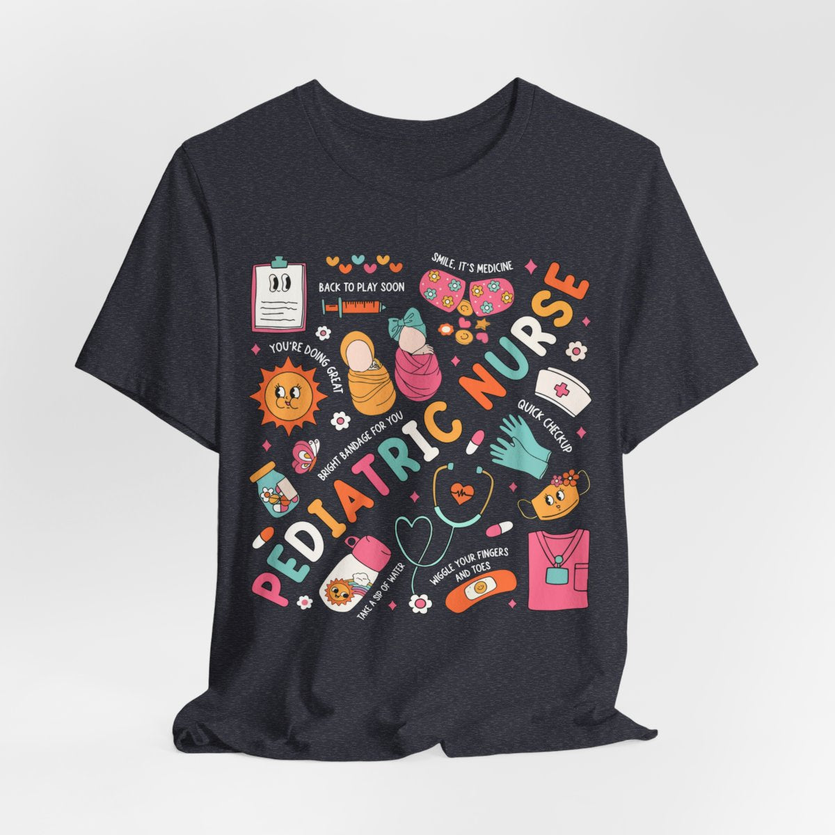 Cute Pediatric Nurse Objects Tee