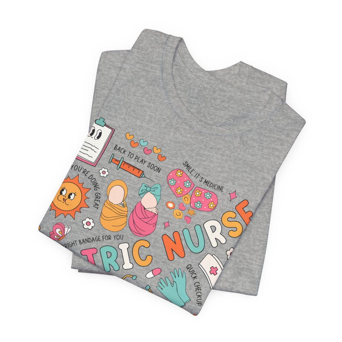 Cute Pediatric Nurse Objects Tee