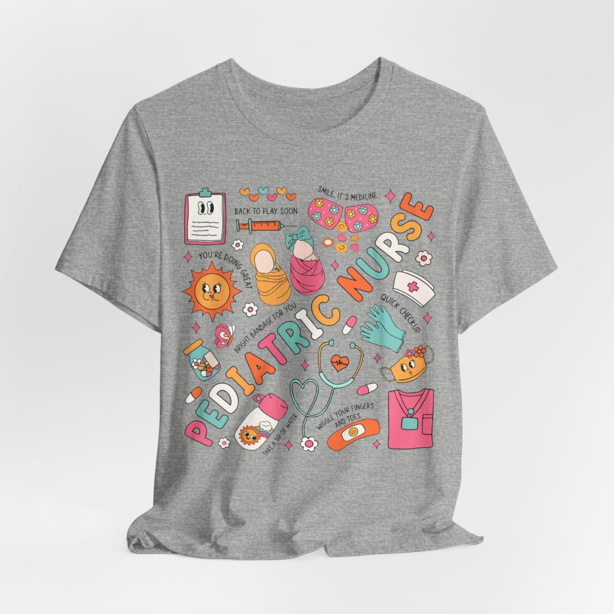 Cute Pediatric Nurse Objects Tee