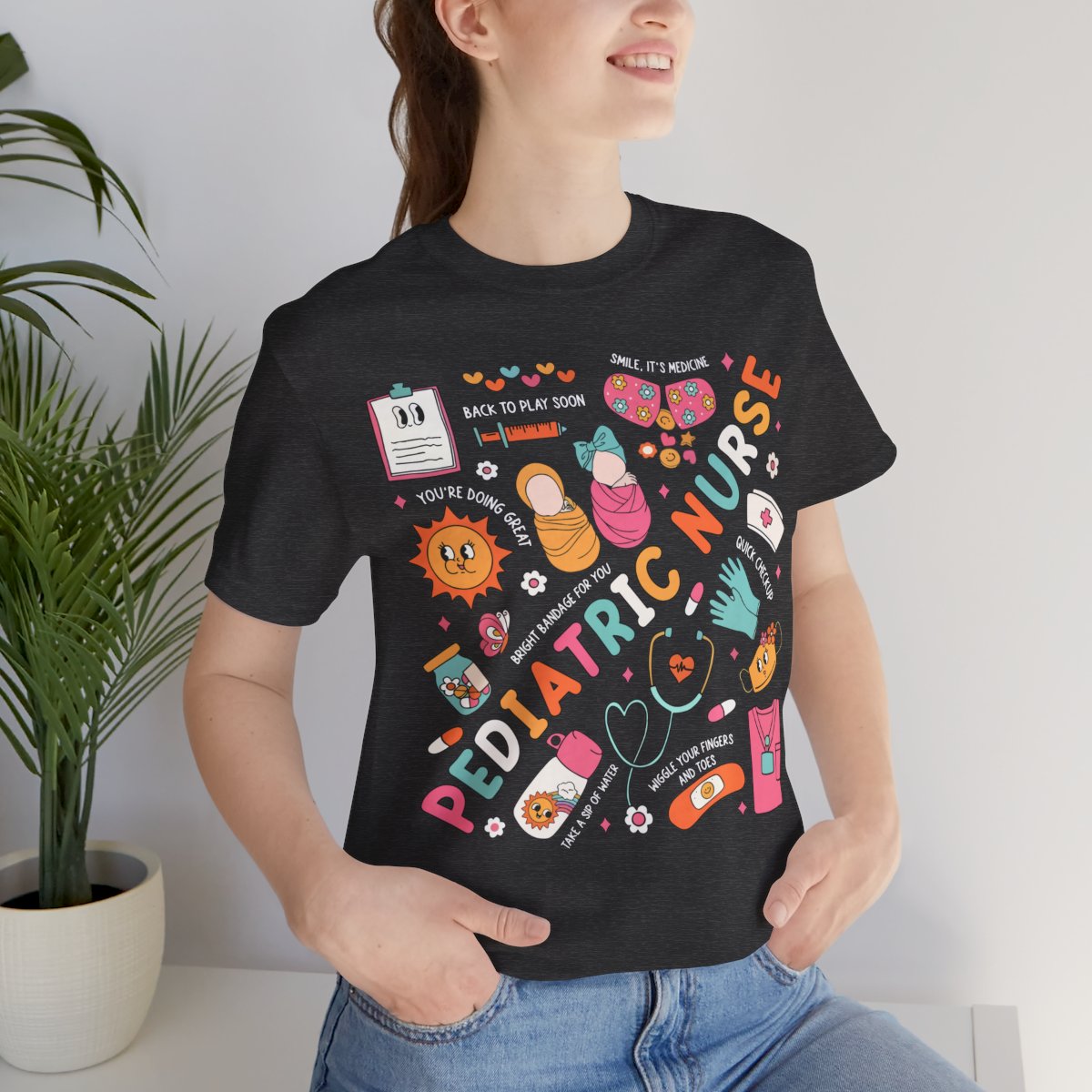Cute Pediatric Nurse Objects Tee
