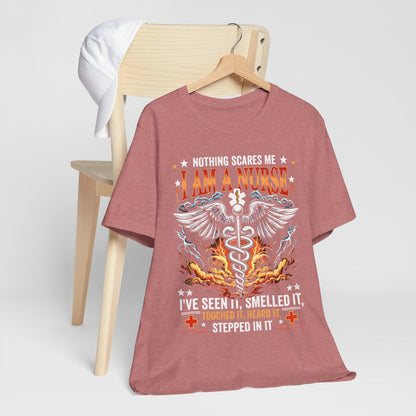 Nothing Scares me i'm a Nurse T-shirt