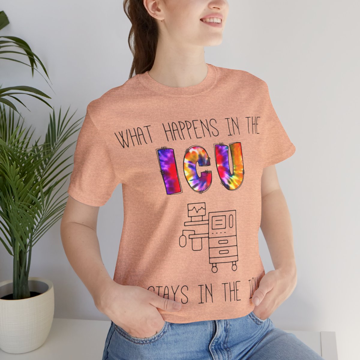 What Happens in the ICU Stays in the ICU Funny T-shirt