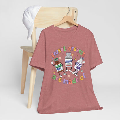 Sweet Dreams are Made of ICU Nurse Funny T-shirt