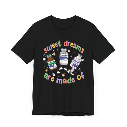 Sweet Dreams are Made of ICU Nurse Funny T-shirt